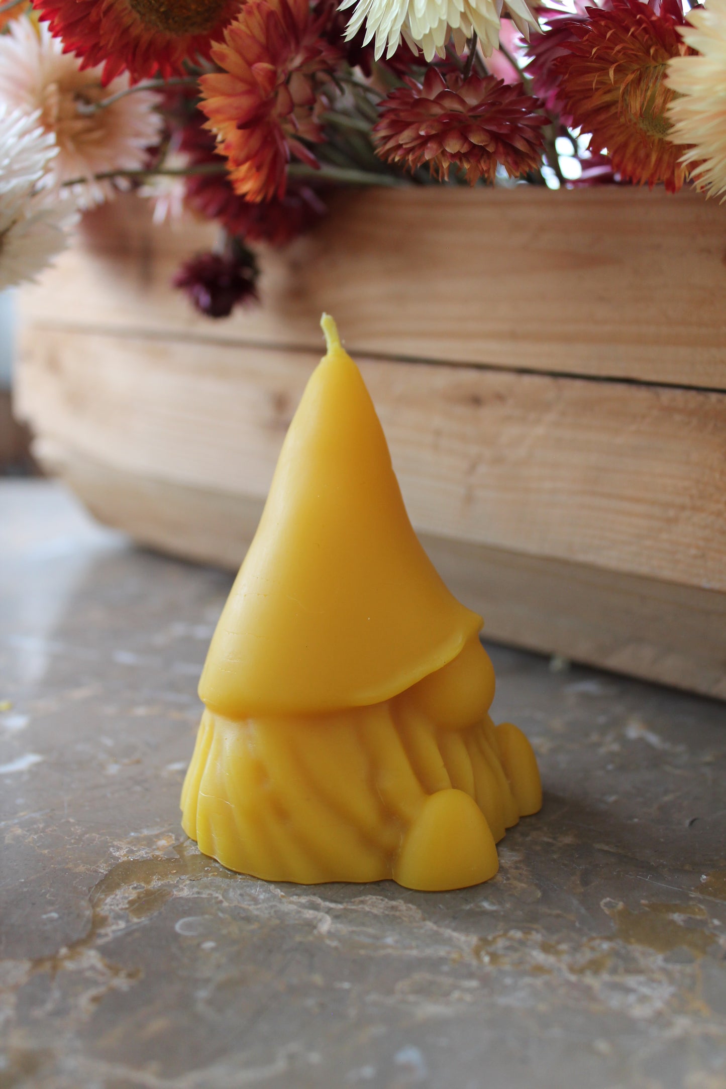 Large Gnome Candle