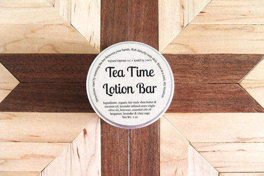 Tea Time Lotion Bars